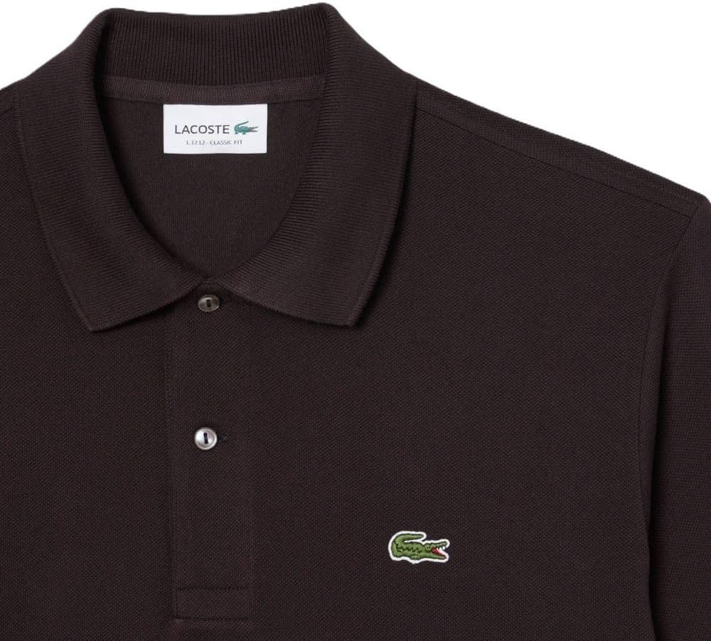 Lacoste Classic Fit Polo Shirt Brown image 2