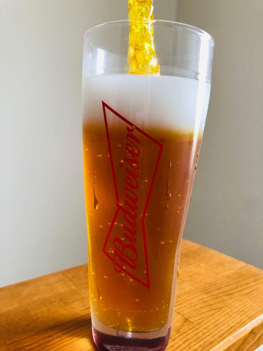 Amazon.co.jp: 食品サンプル 持ち上げビール バドワイザー 水滴