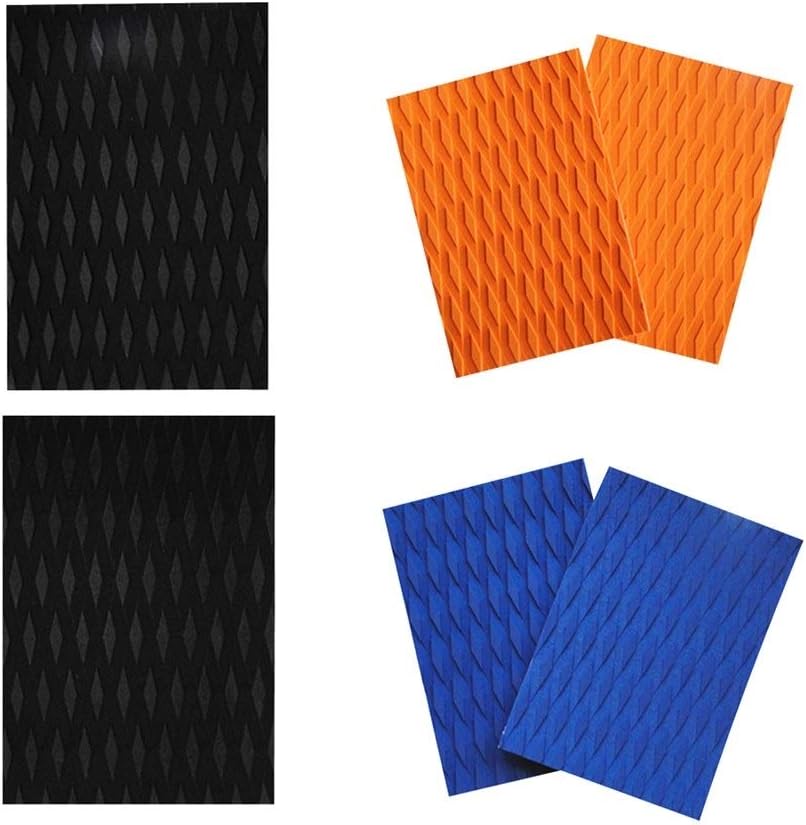 2 Pcs EVA Traction Pad Surf Deck Grip for Surfboard Kiteboard Accessories