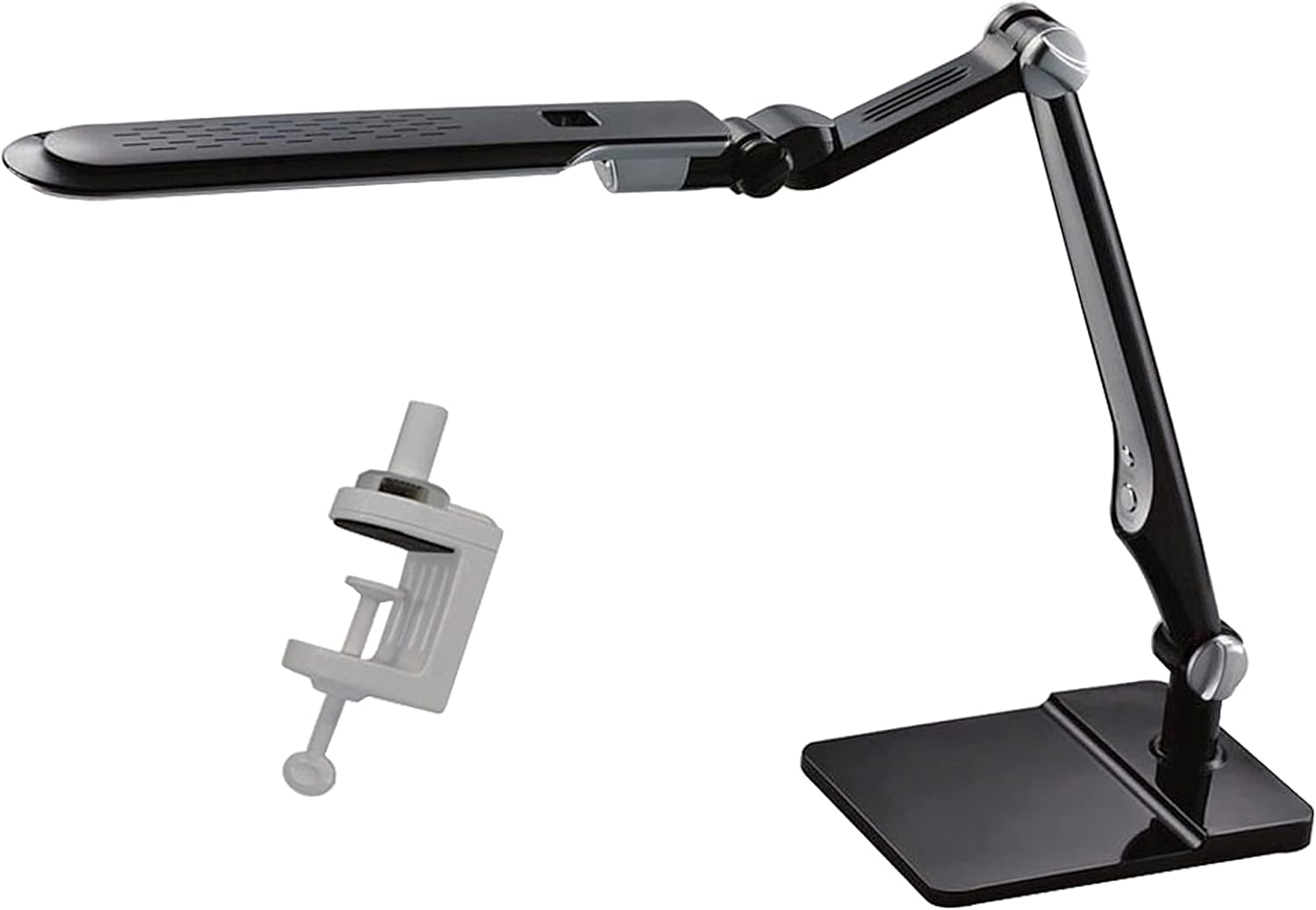 LED Double-Reach Lamp with Clamp 10 Watts Jewelry Making Repair Lighted Bench Tool