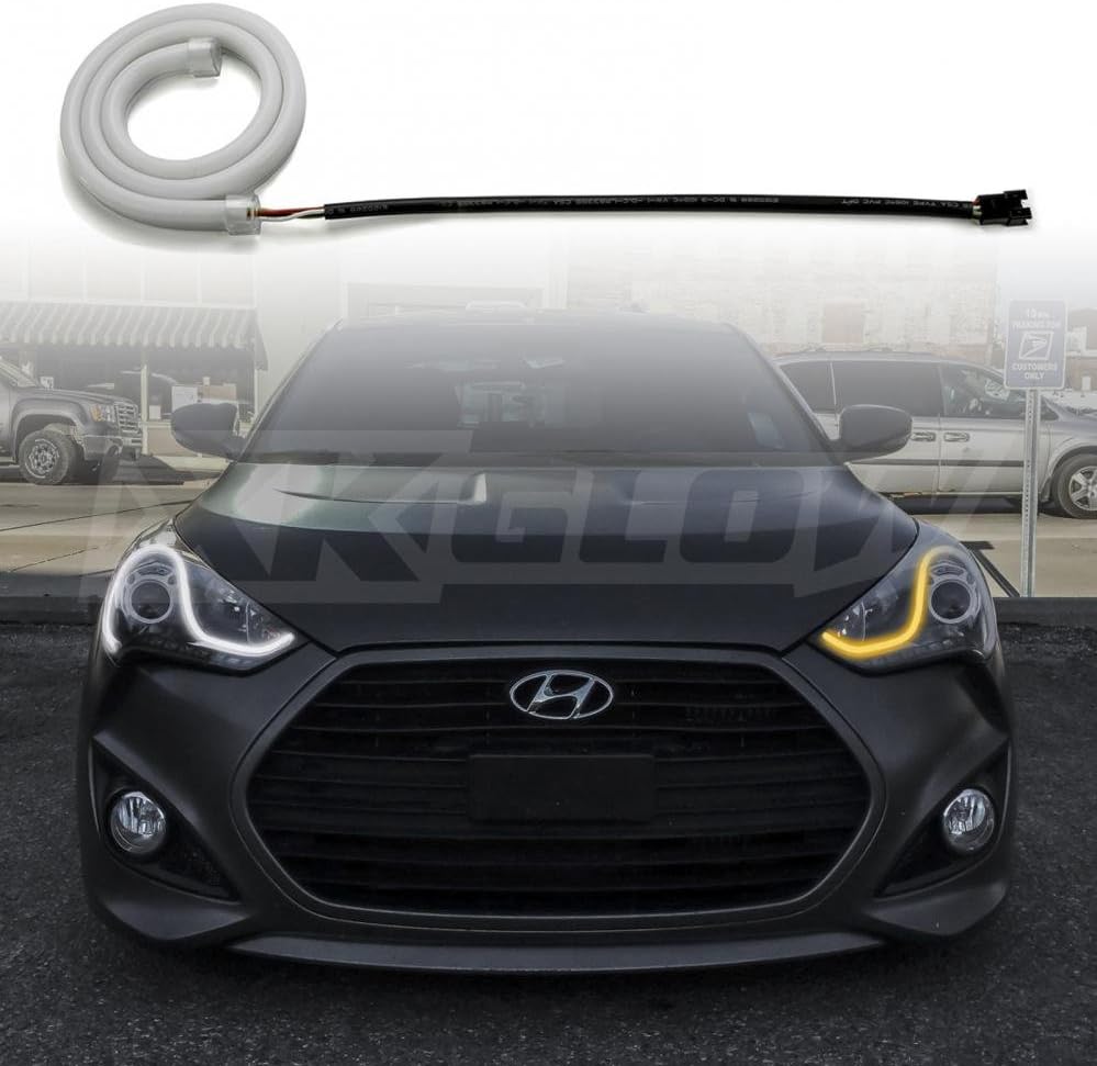 Onе-Dау Sаlе: Uр tо 70% оƒƒ 2pc 36 Sequential Switchback LED Strip Kit DRL Turnsignal for Headlights Retrofit Halos Demon Eyes Eyelines and other Custom Lighting for Headlights 🔥 Flаѕh Sаlе 2pc 36 Sequential Switchback LED Strip Kit DRL Turnsignal for Headlights Retrofit Halos Demon Eyes Eyelines and other Custom Lighting for Headlights