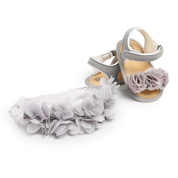 Ohwawadi Infant Baby Girl Shoes Baby Mary Jane Flats Princess Wedding Dress Shoes Crib Shoe for Newborns,Infants,Babies