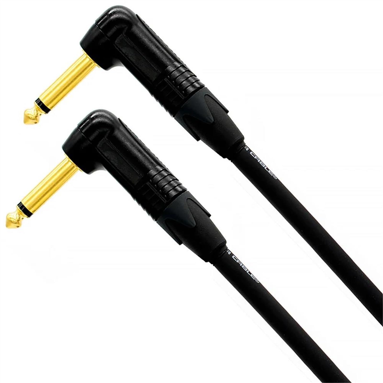 TSTS Cavo Strumento per Chitarra Saldatura a mano 6,35 mm a 6,5 ​​jack per chitarra elettrica Cavo per strumento musicale Cavo per EFFETTI per chitarra(1m)