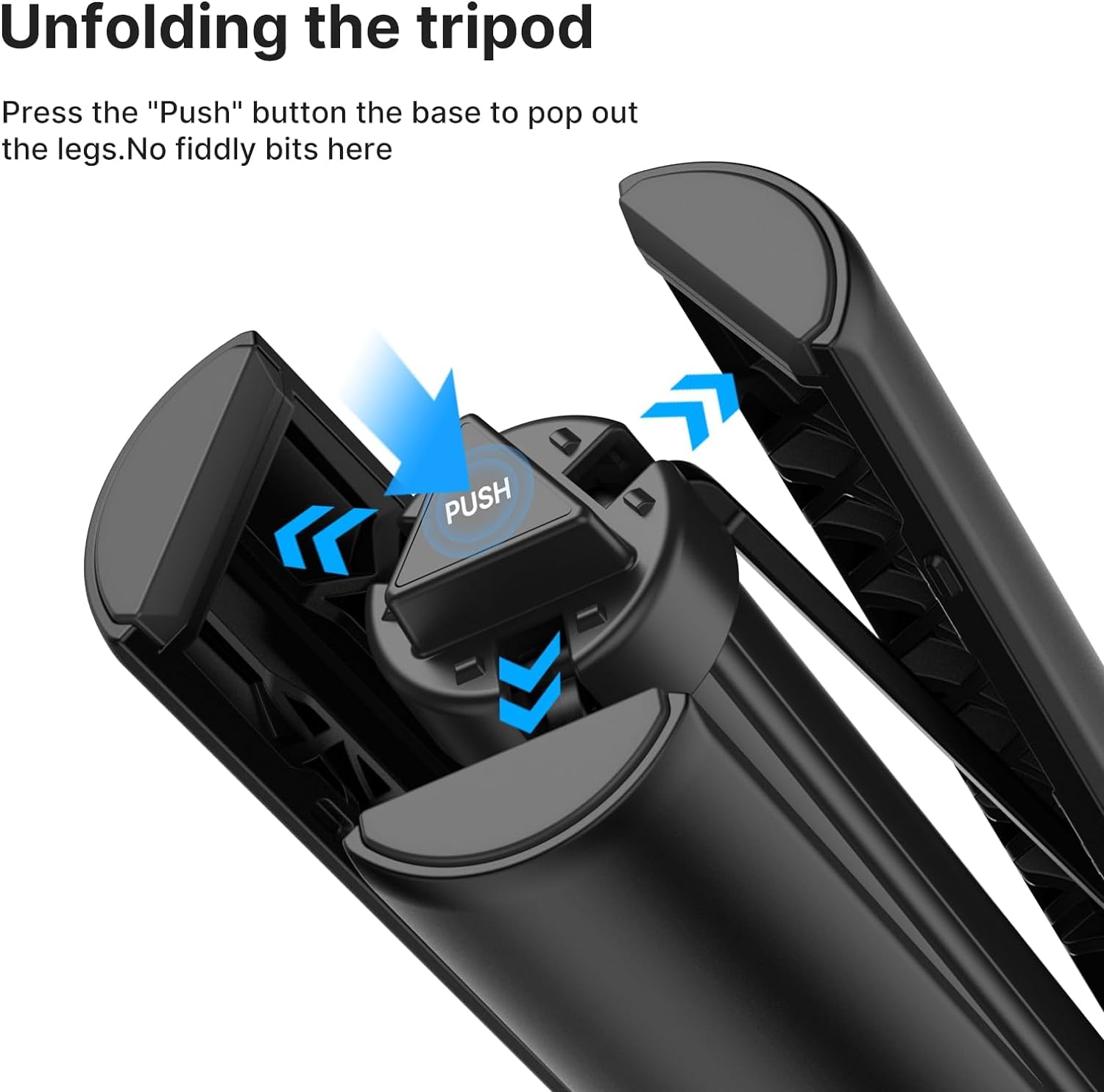 ULANZI TT52 Selfie Stick Trípode de 150 cm para Insta360 X3/X4/X5/GO 3/Flow/ONE RS/GO 2/ONE X2/ONE R/ONE X/ONE, palo de acción, monopié fotográfico compatible con DJI