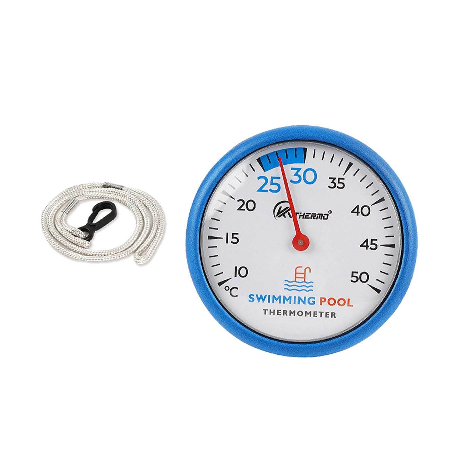 Pool Thermometer Mechanical Reading Easy to See for Ice Bath Bathtubs Ponds|Home & Garden|Yard Garden & Outdoor Living|Pools & Spas|Pool Chemicals & Testing|Pool & Spa Thermometers-image-14