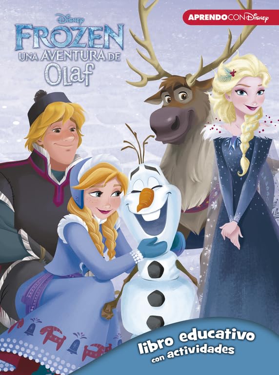 Frozen. Una aventura de Olaf. Libro educativo con actividades (Disney. Actividades) (Aprendo con Disney)