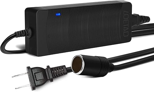 Miniatura 1 de LOETAD Convertidor de CA a CC de 10 A 120 W 110 V 240 V a 12 V encendedor de cigarrillos de automóvil adaptador de carga de fuente de alimentación