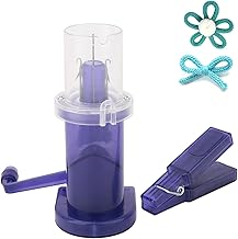 HERCHR Knitting Machine French Icord Hand Knitting Machine DIY Spool Knitter Hand Operated Handmade Manual Rope DIY Spool Knitter Bracelet Weave Tool