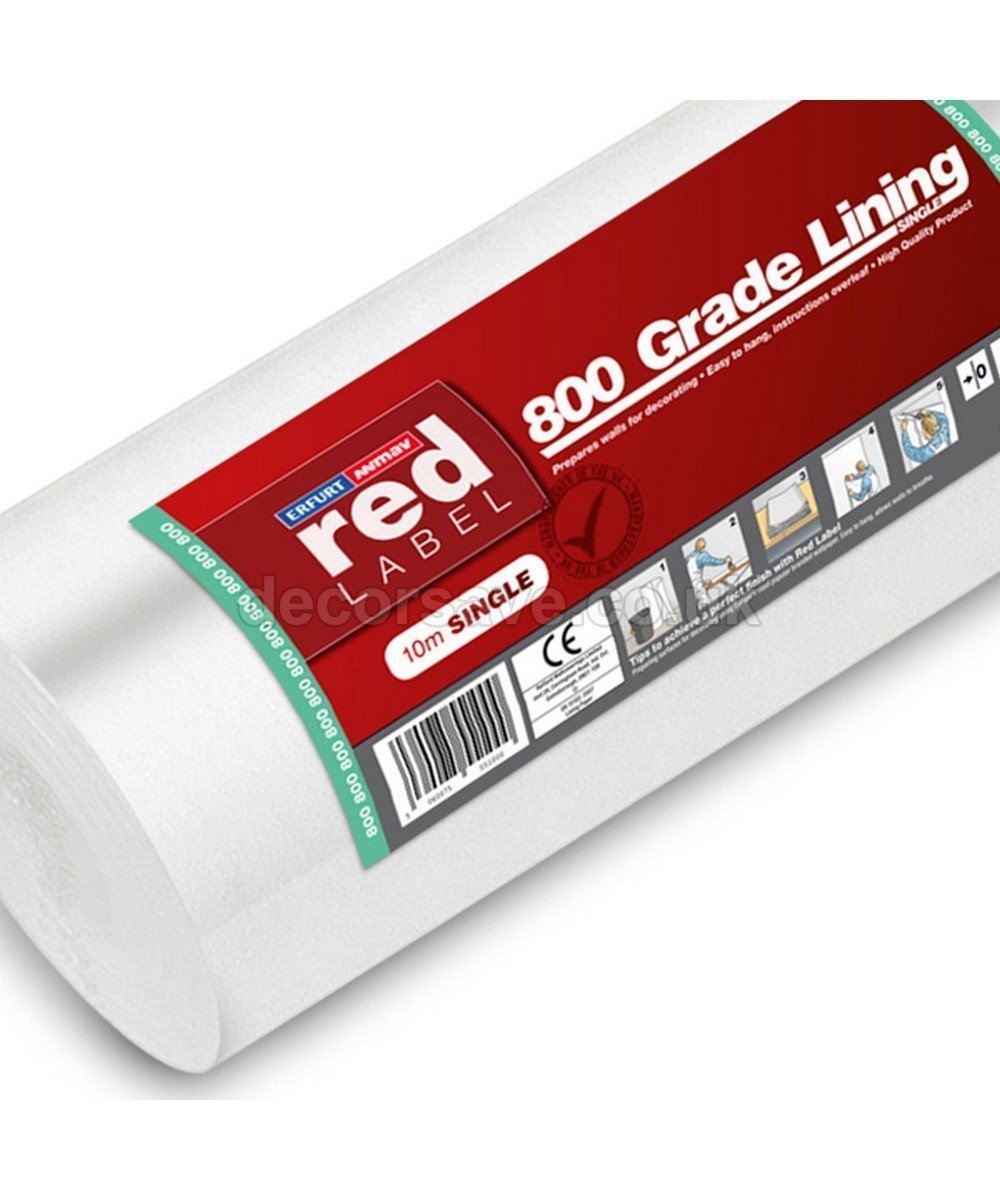 Mav Erfurt 800 Grade Lining Paper - Single Roll 10m