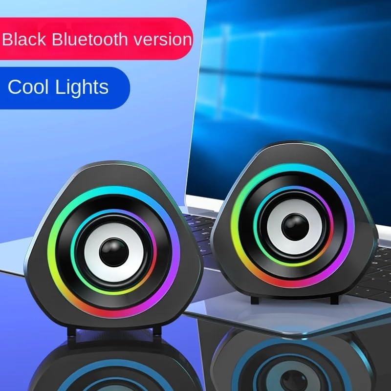 Altavoces de computadora Soundbox 2.0 con luz LED RGB para evitar sonido plano 2