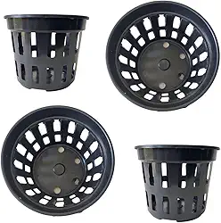 Kit 10 Vasos Vazado Para Plantar Plantas E Orquídeas Flores Vs 15 Jardins Externos Versátil