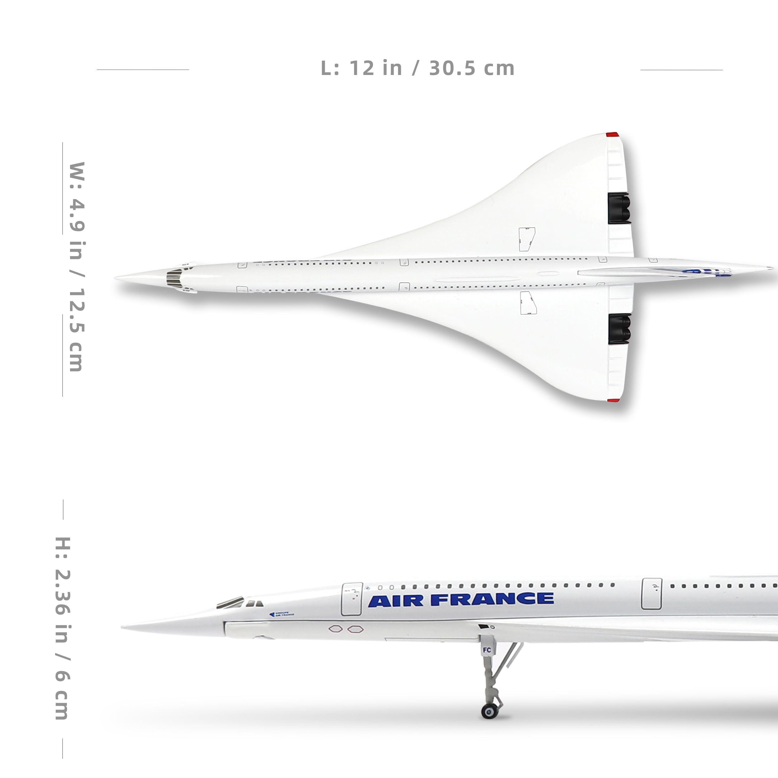 SEBUNAS Concorde Air France 200, 1.1/200 - Image 2