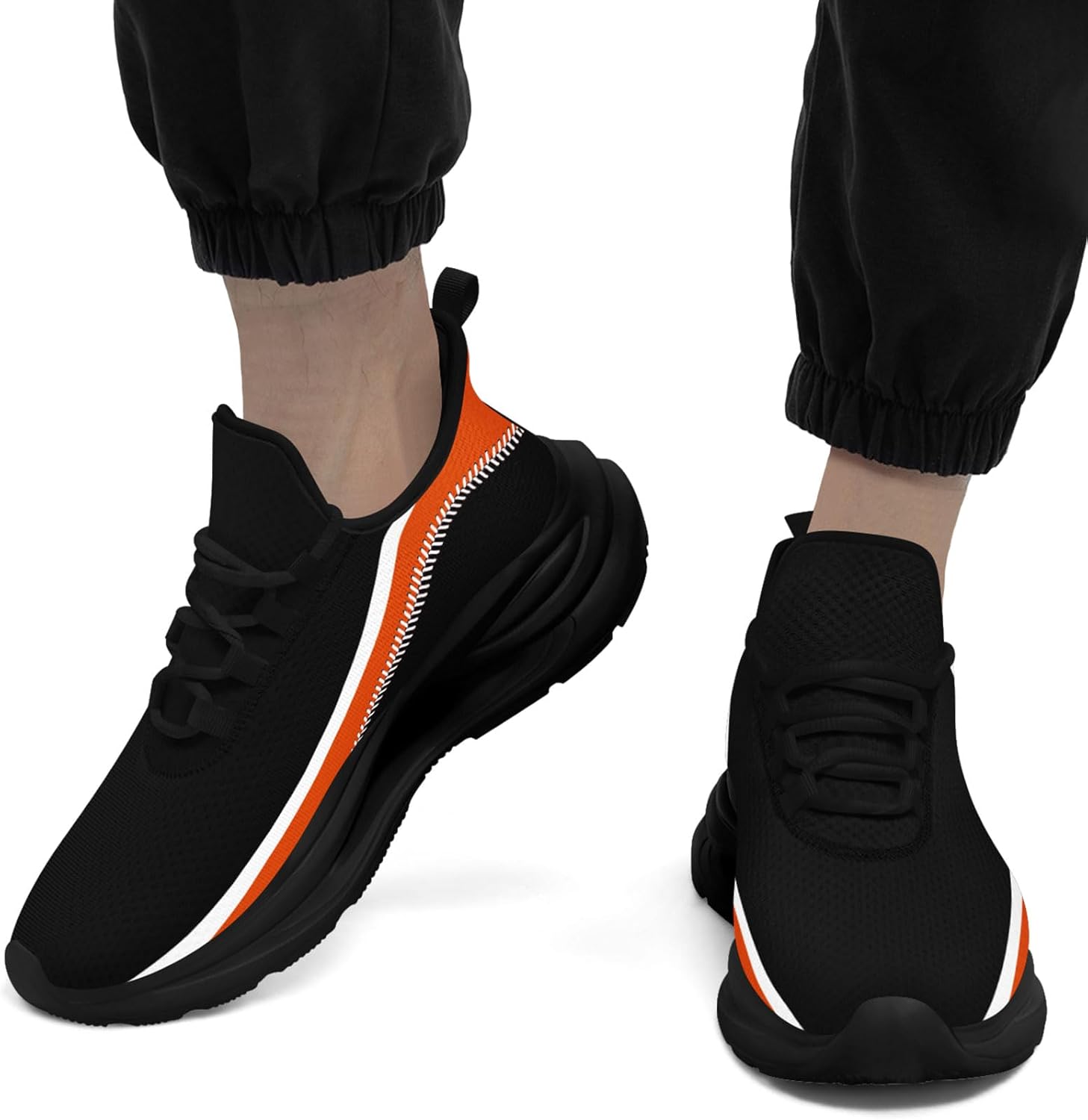 Custom Men's Sneaker Personalized Women's Running Shoes Light Weight Baseball Tennis Breathable Unisex Athletic Shoes - Image 2