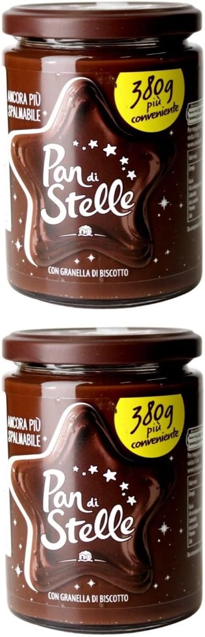 MULINO BIANCO Pan Di Stelle Cream Hazelnut & Cocoa Spread 11.6 Oz. Jar - View #6