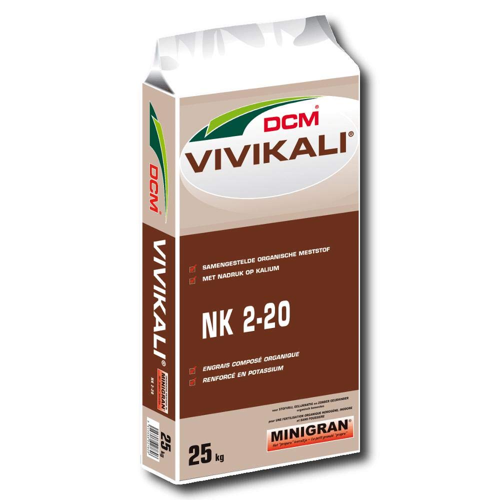 DCM Kalidünger – Vivikali 25 kg Gemüsedünger, Herbstrasendünger