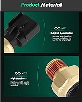 Vista 4 de SCITOO Interruptor de presión de aceite del motor Sensor Unidad emisora 68145662AB 68145662AA Compatible para Chrysler 200 para Dodge Dart Cherokee