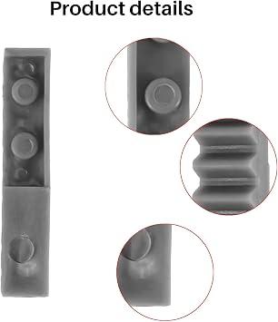 Knitting Machine Side Rack, a Pair Plastic L/R Side Rack Accessory for Silver Reeds Knitting Machine SK155 SK280 SK218