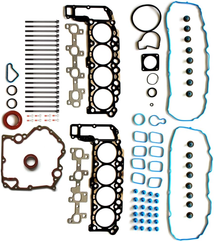 HS26157PT Full Gasket Set Head Bolts Kits fit for 2000-2003 for Dodge for Dakota 4.7L 2000-2003 for Dodge for Durango 4.7L 2002-2003 for Dodge for Ram 1500 4.7L Replace