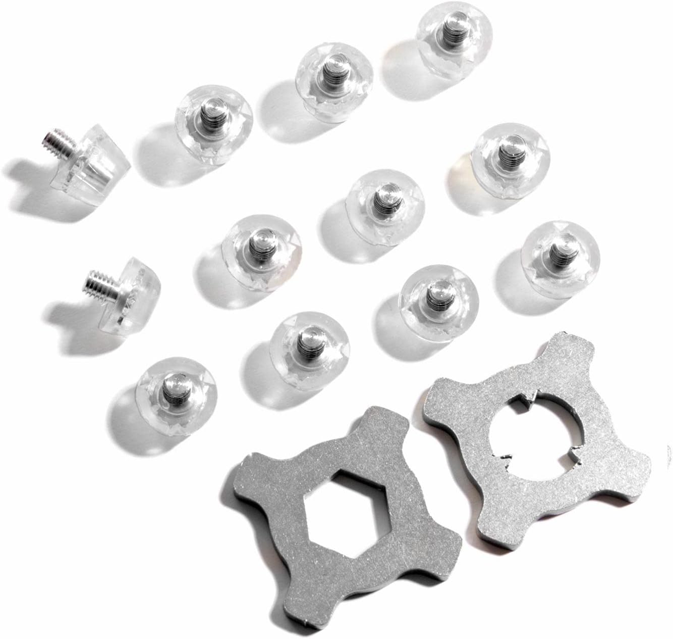 STUDIAMONDSTPU Football Studs-12X Replacement Football Cleats with 2X Studs Spanner included.