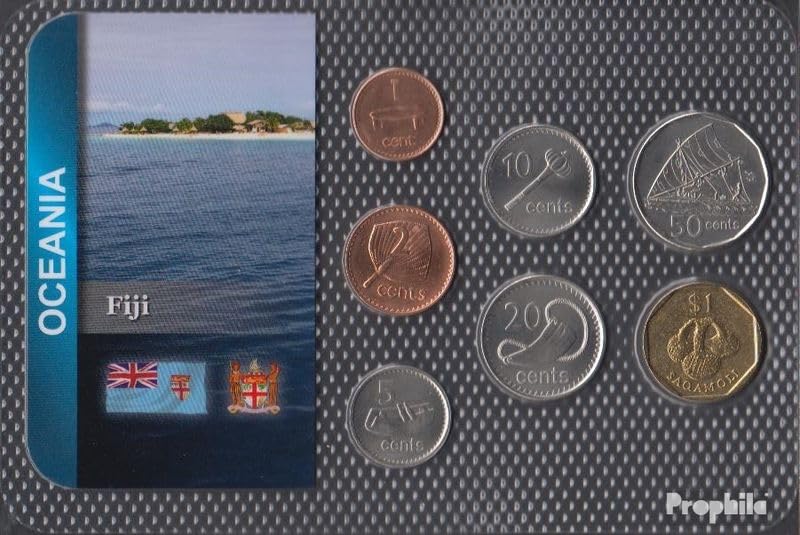 Pièces des Fidji Prophila sans rayure Fleur de Coin pour collectionneurs exigeants
