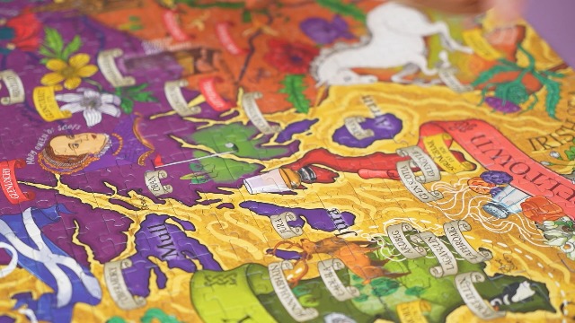 Amazon.com: Scotland Whisky Puzzle - Hand-Drawn Jigsaw 1000