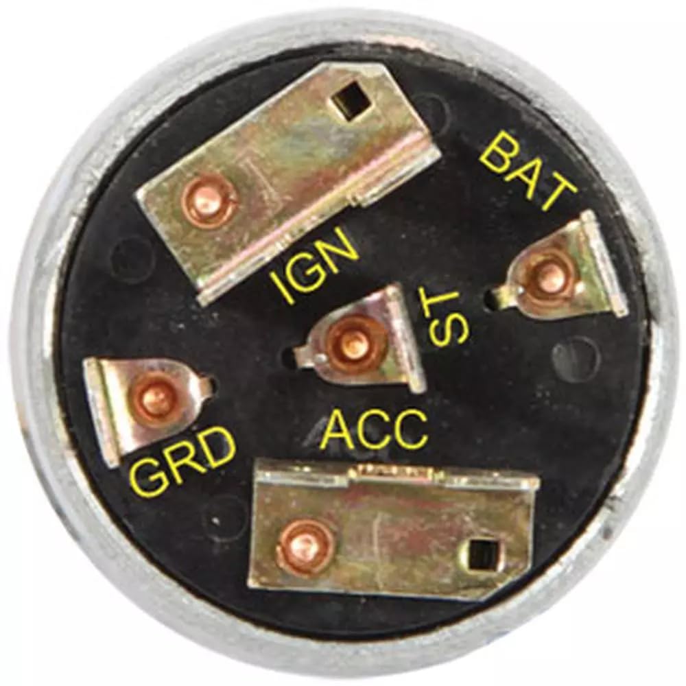 for Ignition Start Switch Fits for Case INRIAL 570LXT Series 2 570MXT 580D 580K 580L, Ignition Switch and Connector for case 570 XLT, for case 580d Starter Switch, Starter Switch for case 580d