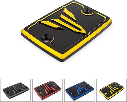 Miniatura 7 de LCCDZ Aluminum Motorcycle CNC Brake Reservoir Tank Cover Cap Compatible With Yamaha MT07 MT-07 Tracer700 MT-09 MT09 Tracer900 2014-2020 2019 2018