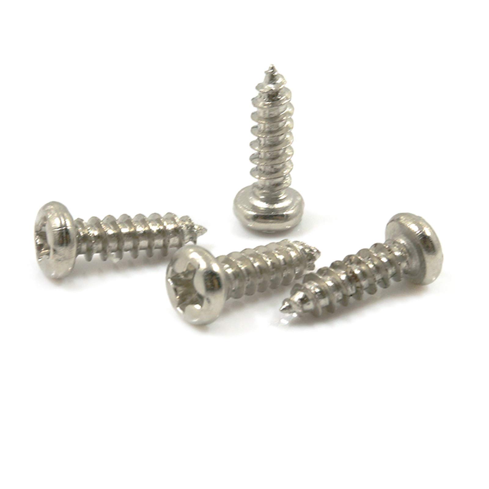 Viti autofilettanti a testa tonda Phillips nere a testa tonda M1.4 M1.7 M2 50 pezzi, 50 pezzi, M1.7X12