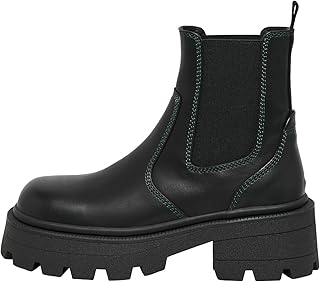 ONLY Kadın Onlbanyu-2 Pu Chunky Chelsea Boot Yürüyüş Botu