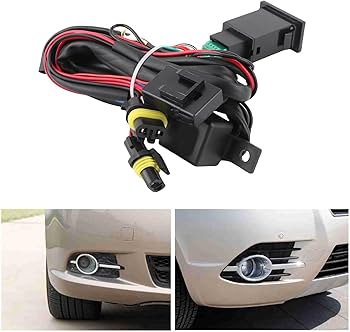 Amazon.co.jp: 作業灯配線キット 汎用スイッチ付き リレーハーネス