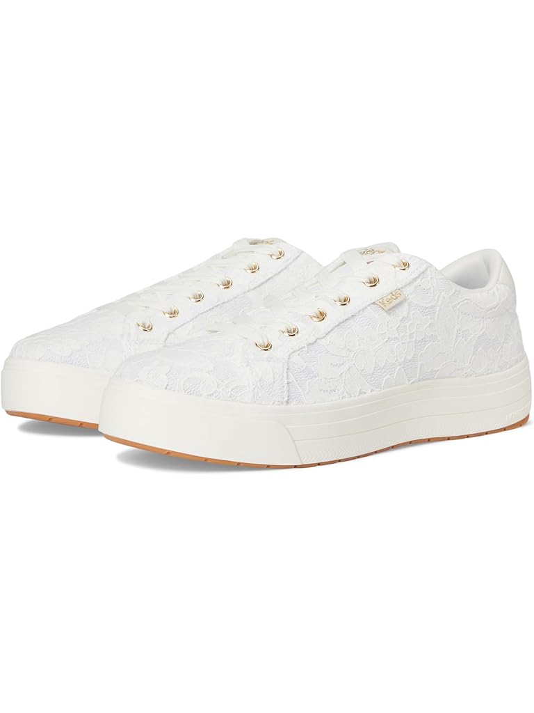 White Keds Park Lace Up