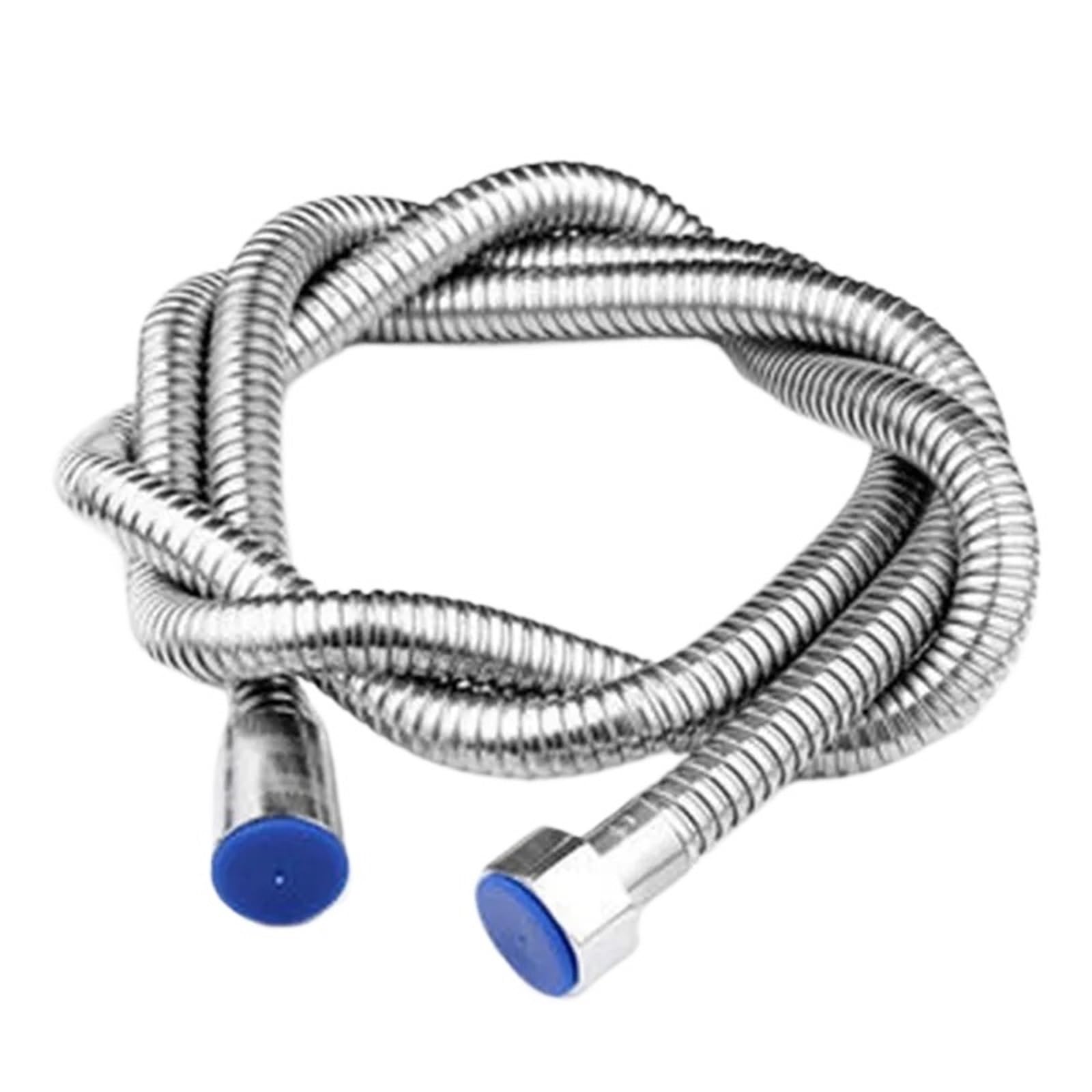 Naqzrxpml 1.5M Sliver Pipe Adjustable High Pressure Water Saving Handheld Shower Head 5 Modes Multicolor(1.5M Sliver Pipe)
