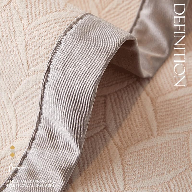 Funda de sofá reversible beige 90x210 cm lavable y protectora 4