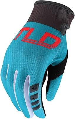 Troy Lee Designs Motocross Motorcycle Dirt Bike Racing Mountain Bicycle Gloves, Womens GP Glove (Turquoise, X-Large)