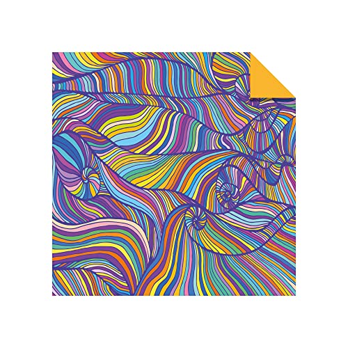 Origami Paper 500 Sheets Psychedelic Patterns 6 (15 CM): Tuttle Origami Paper: Double-Sided Origami