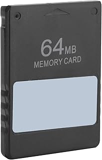 Game Memory Card, FMCB V1.953 Memory Card 8MB 16MB 32MB 64MB PS2 Memory Card Free MCboot Program Data Saver Card Help You to Start Games on Your Hard Disk or USB Disk(64MB)