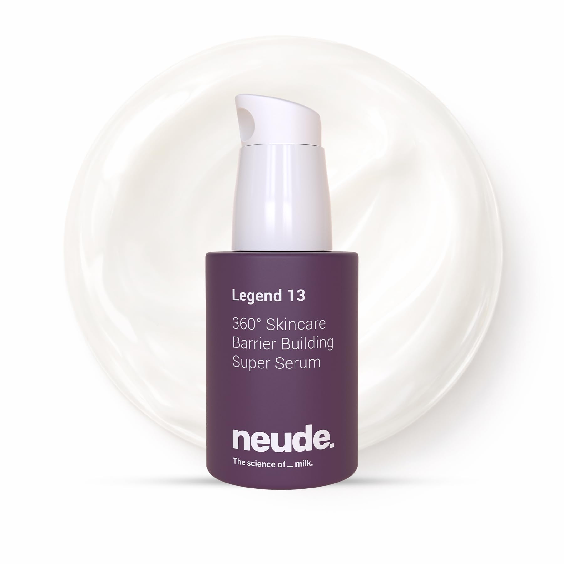 Legend 13 Super Face Serum 30ml with 3x Ceramides, Lactobacillus Ferment, Alpha Arbutin, Rice Water, 13 Multiactives for Barrier Building Re-texturing & Hydration, pH 5.5, for All Skin Types