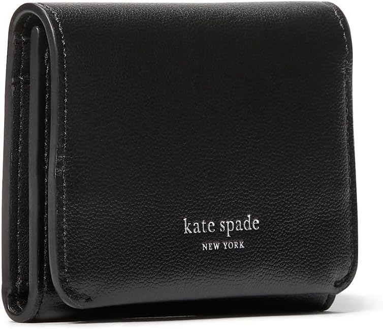 kate spade new york Halo Glazed Leather Card Case Trifold Wallet - Image 2