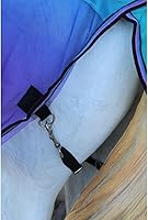 Vista 1 de CHALLENGER 68" Caballo Malla Flysheet Ligero Transpirable Verano Primavera Hoja Vientre 73440