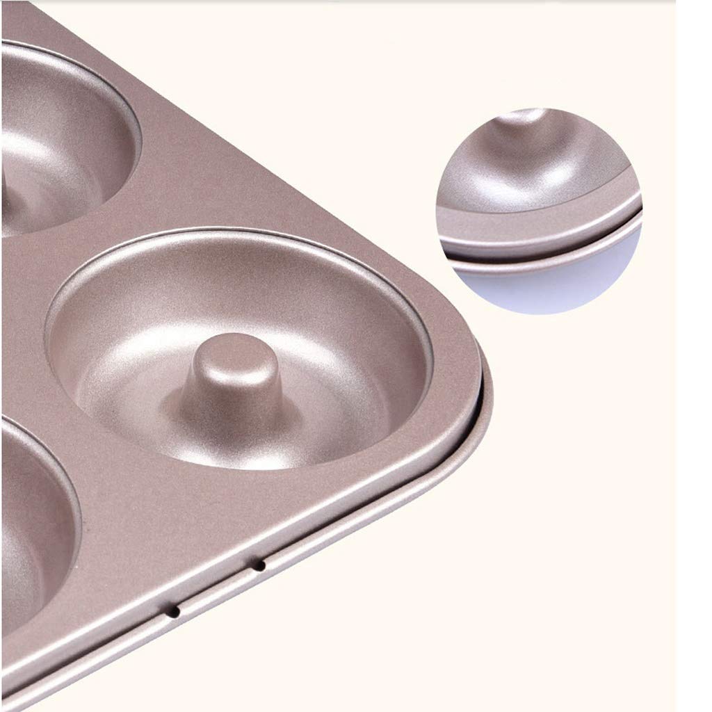 Gâteau Moule de Cuisson Outil 6 Même antiadhésif Ronde Donut gâteau Moule à Double Face antiadhésif de Cuisson Lèchefrite Accueil