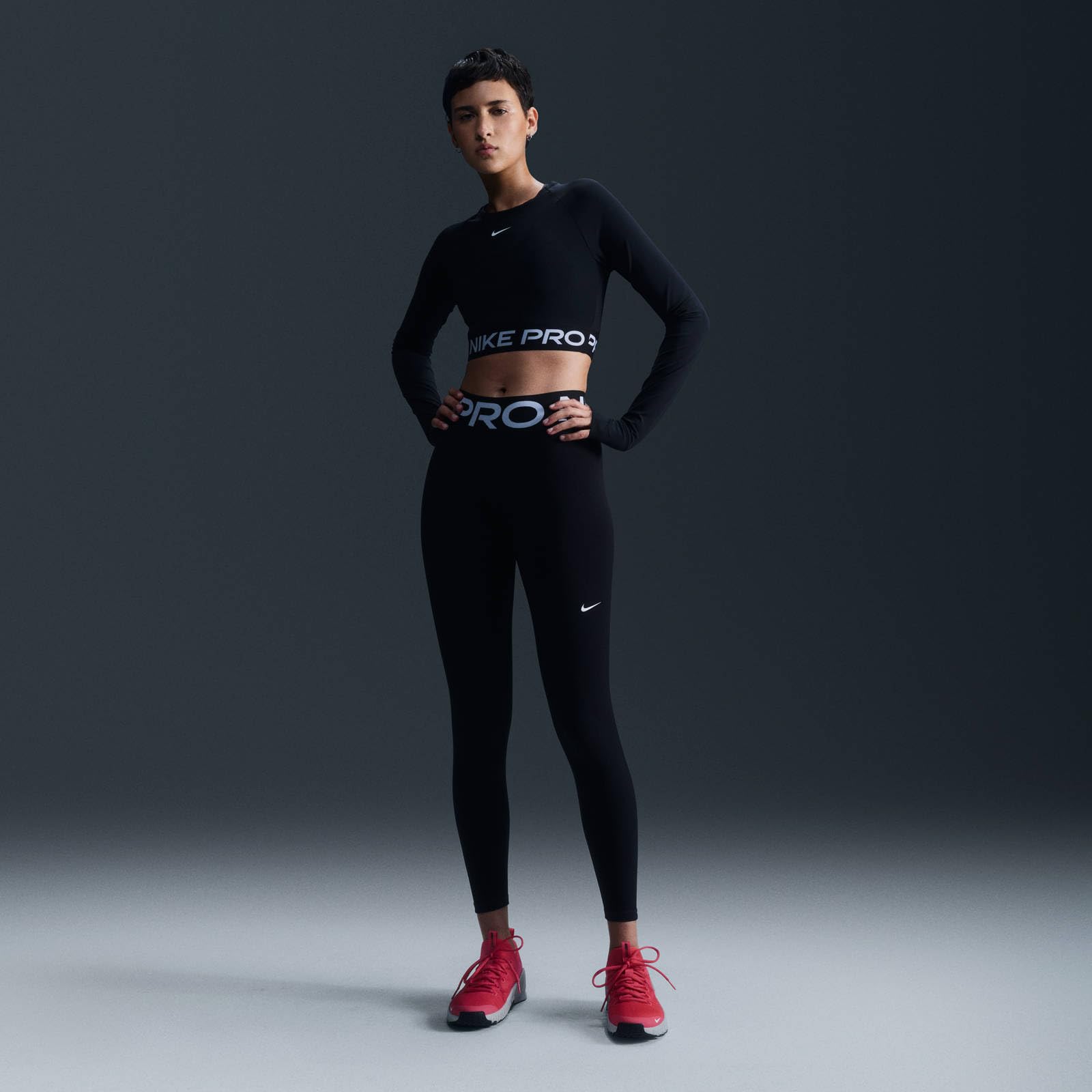 Nike - W NP Sculpt DF HR Tight, Pantaloni Donna