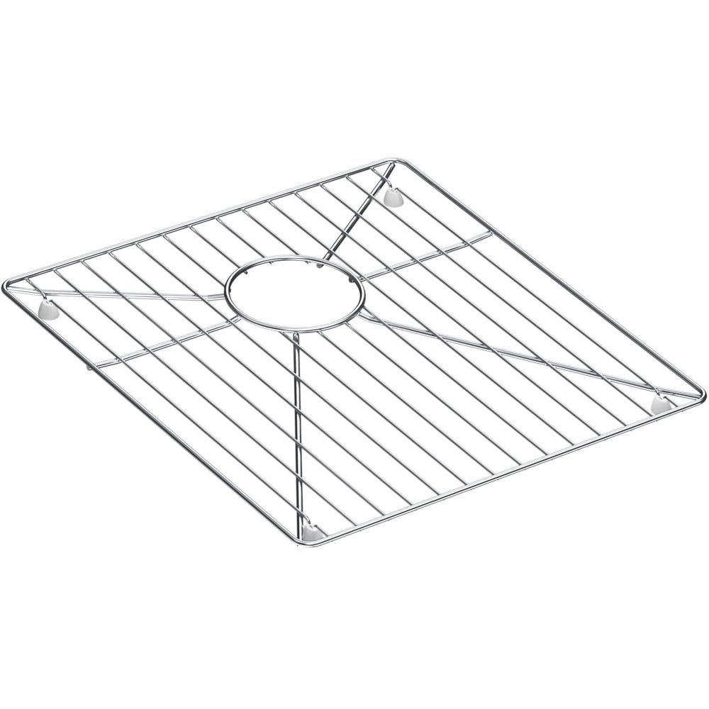 Kohler K-6475-ST accessoire évier cuisine grille acier inoxydable fond de cuve rectangulaire
