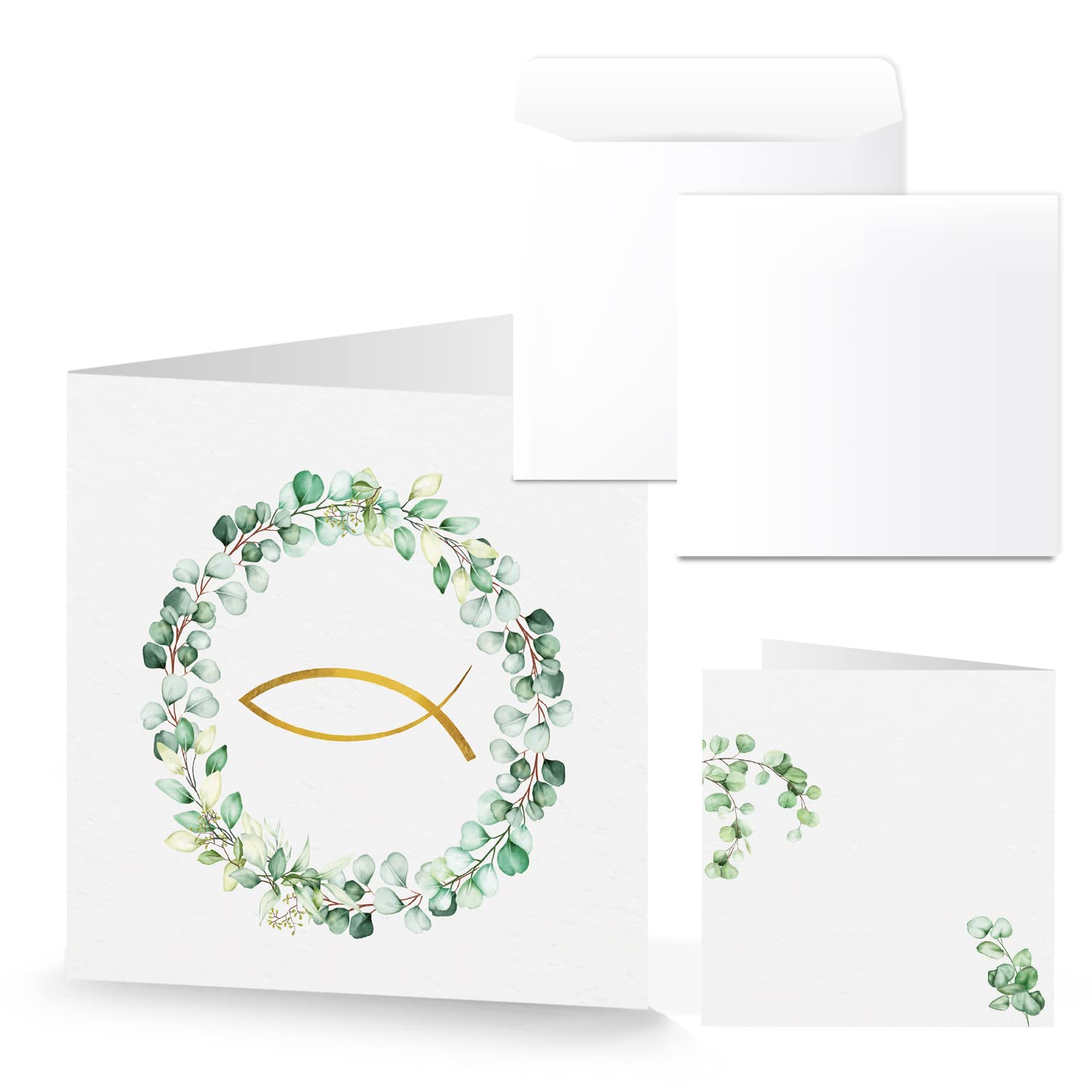 Papier à Lettre Vintage A4 + Enveloppes - Motif Dentelle Blanc, 100g/m², Imprimable Recto-verso - Pour Invitations, Mariage, Fêtes