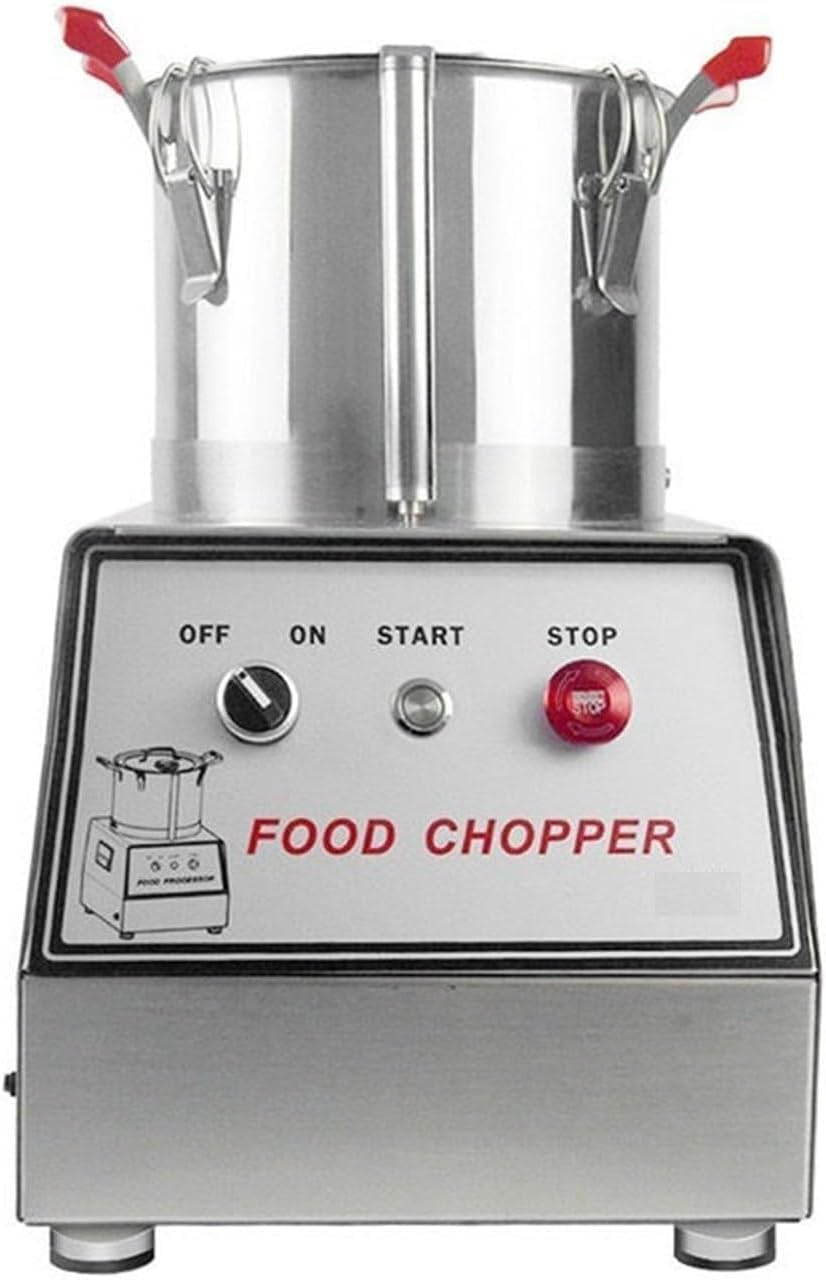 Hachoir Professionnel, Robot De Cuisine 15 L, Coupe-légumes Électrique 1400 W En Acier Inoxydable Avec Verrouillage De Sécurité Pour Légumes, Fruits, Viande, Céréales Et Préparation En Cuisine