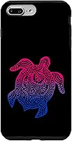 Vista 9 de Funda para iPhone 14 Pro Max Bisexual Pride Sutil Bi LGBTQ Orgullo Gay Lindo Tortuga LGBT
