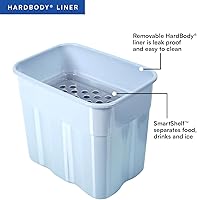 Vista 23 de Titan by Arctic Zone Deep Freeze Cooler - Enfriador de cuerpo duro sin cremallera, aislamiento de congelación profunda, forro de cuerpo duro