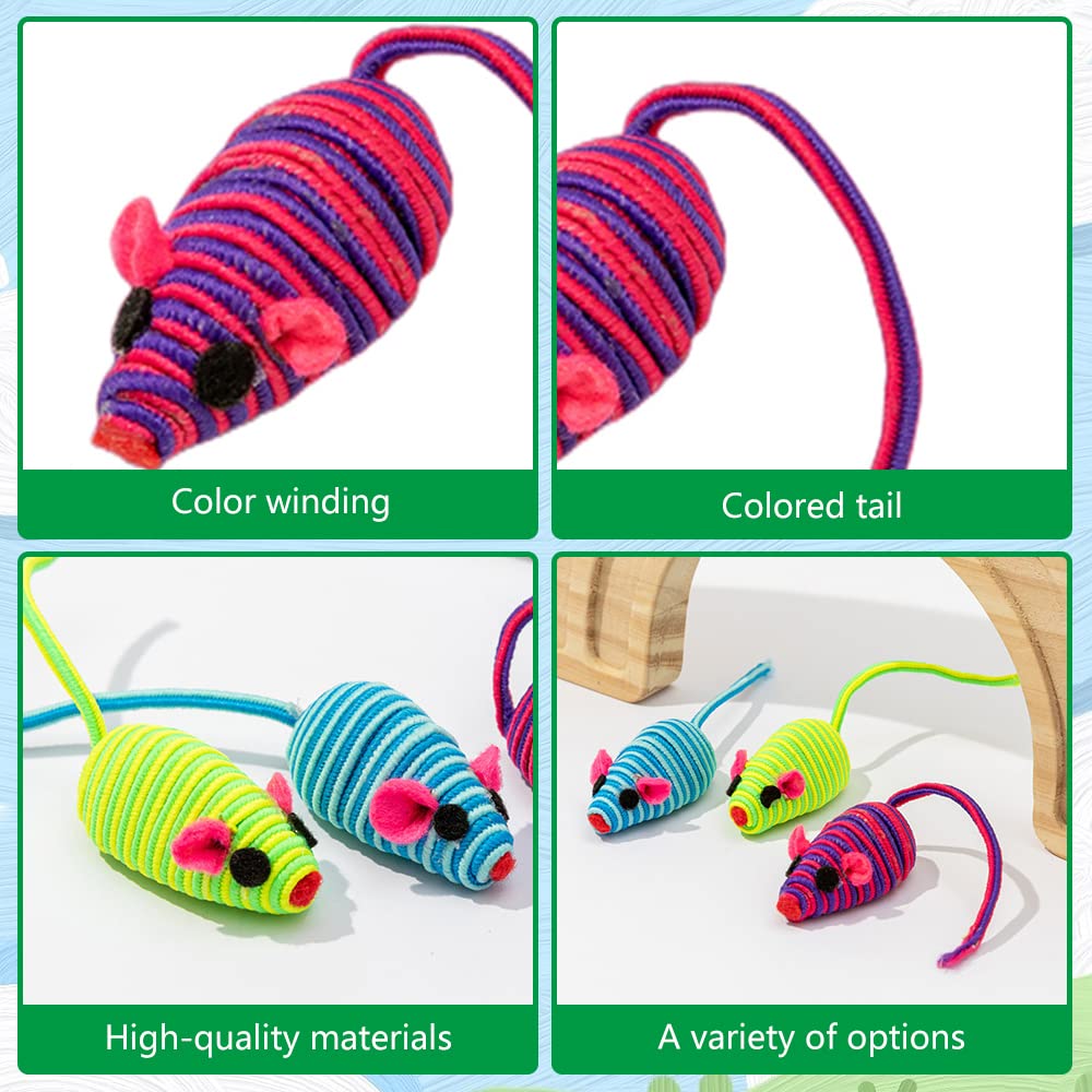Beavorty Kattenspeelgoed Muizen 5 Stuks Zacht En Grappig Interactief Kattenmuis Speelgoed Met Geluidsfunctie Voor Binnenkatten Beavorty Kattenspeelgoed Muizen 5 Stuks Zacht En Grappig Interactief Kattenmuis Speelgoed Met Geluidsfunctie Voor Binnenkatten