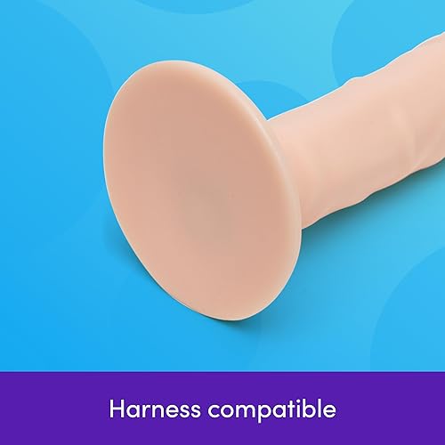 Vista 6 de Lovehoney Lifelike Lover - Consolador anal realista de 6 pulgadas para hombres, mujeres y parejas, delgado firme con ventosa, juguete sexual