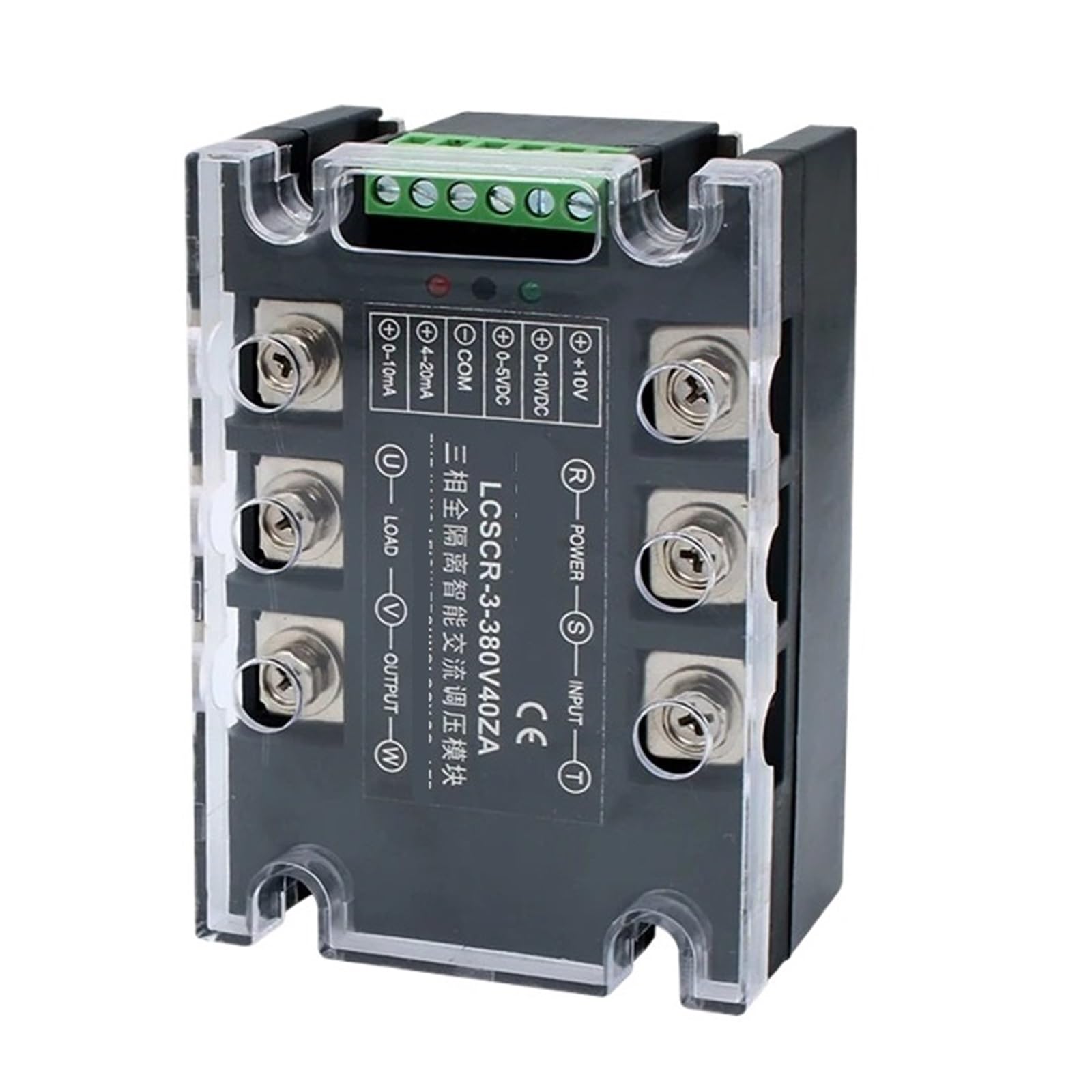 CXFCIHFT Voltage Regulator Module 380V Three Phase Solid State Relay 25A 40A 60A 100A 150A 200A Fully Isolated AC(40A)