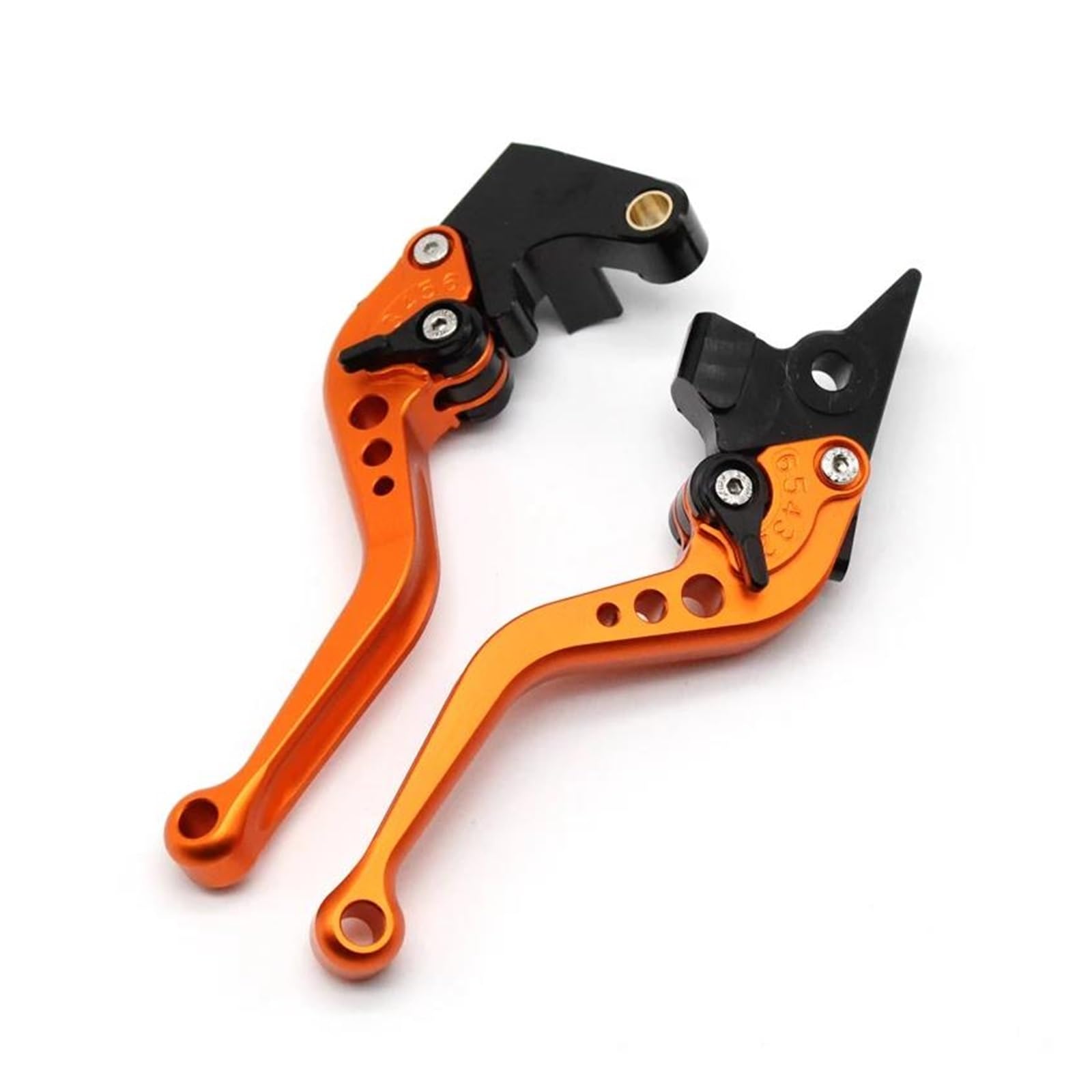 Rvevfbkbal Short Orange Motorcycle Brake Clutch Levers For Suzuki Gsxr150 Gsxr125 Gsxs150